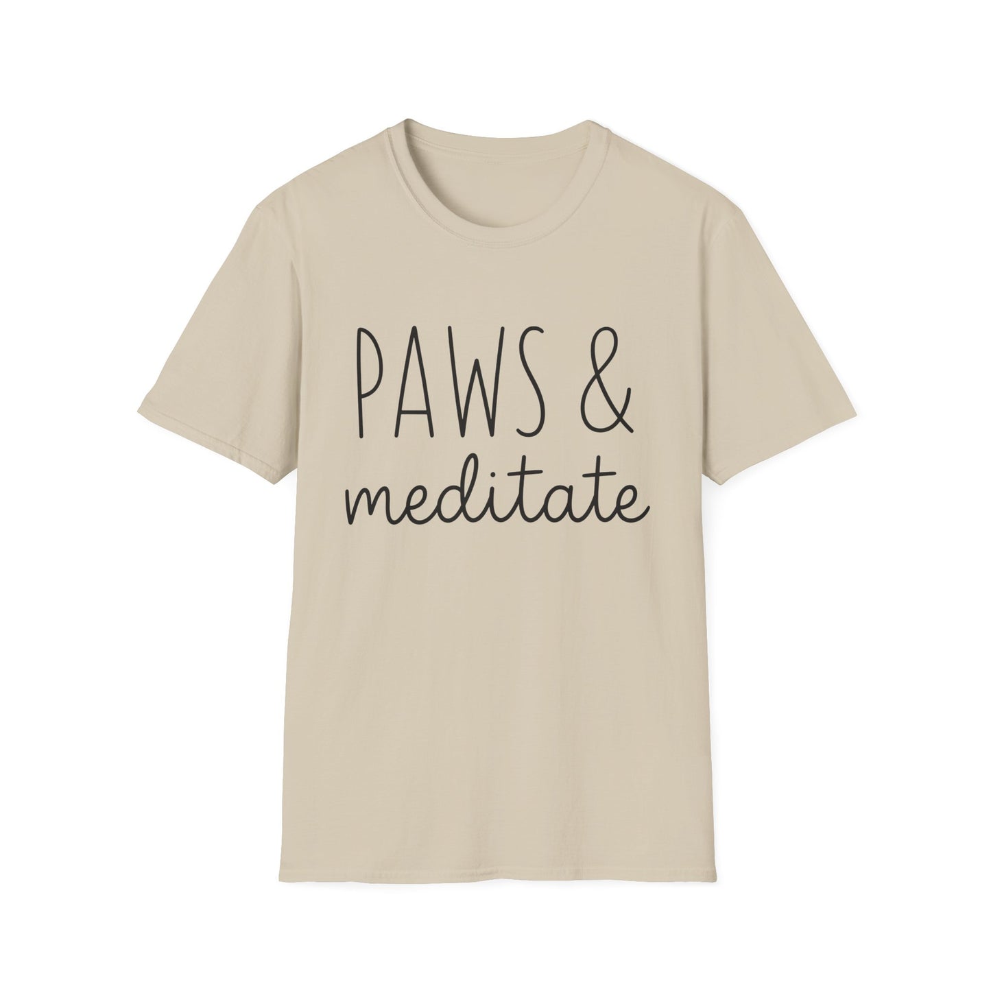 Paws & Meditate Tee