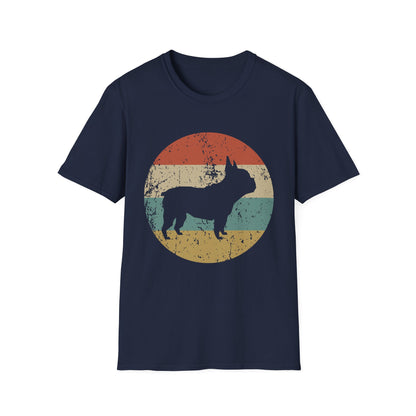 Retro Frenchie Sunset Tee