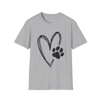 Pawprints on My Heart Tee