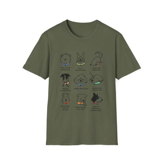 Dog Job Titles Tee