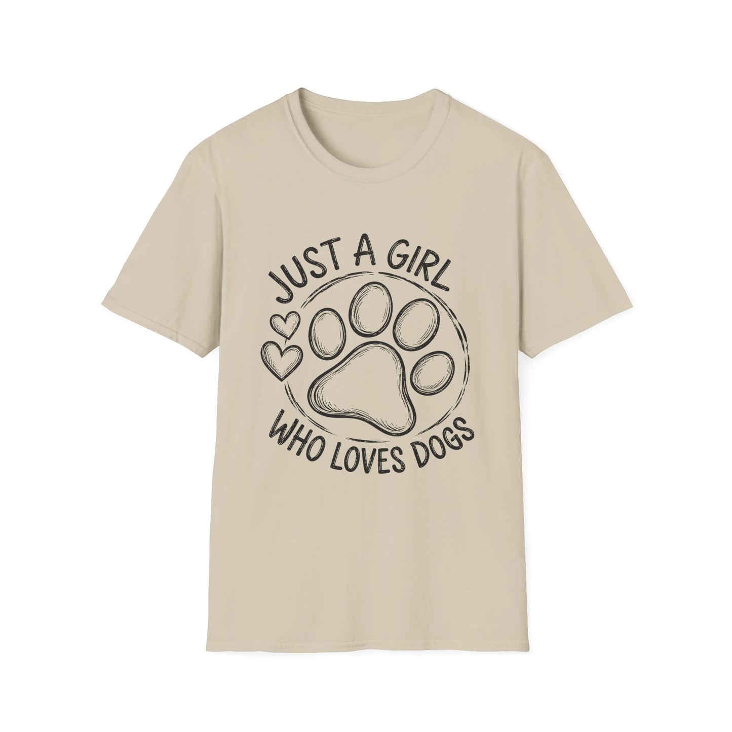Just a Girl Who Loves Dogs Tee