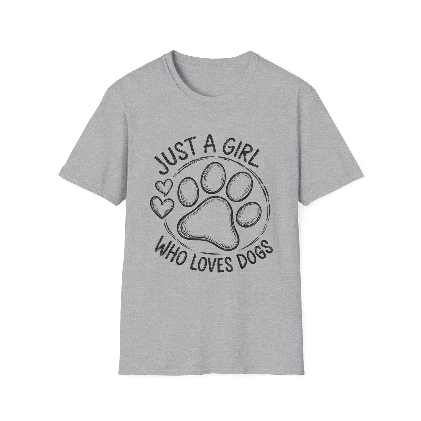 Just a Girl Who Loves Dogs Tee