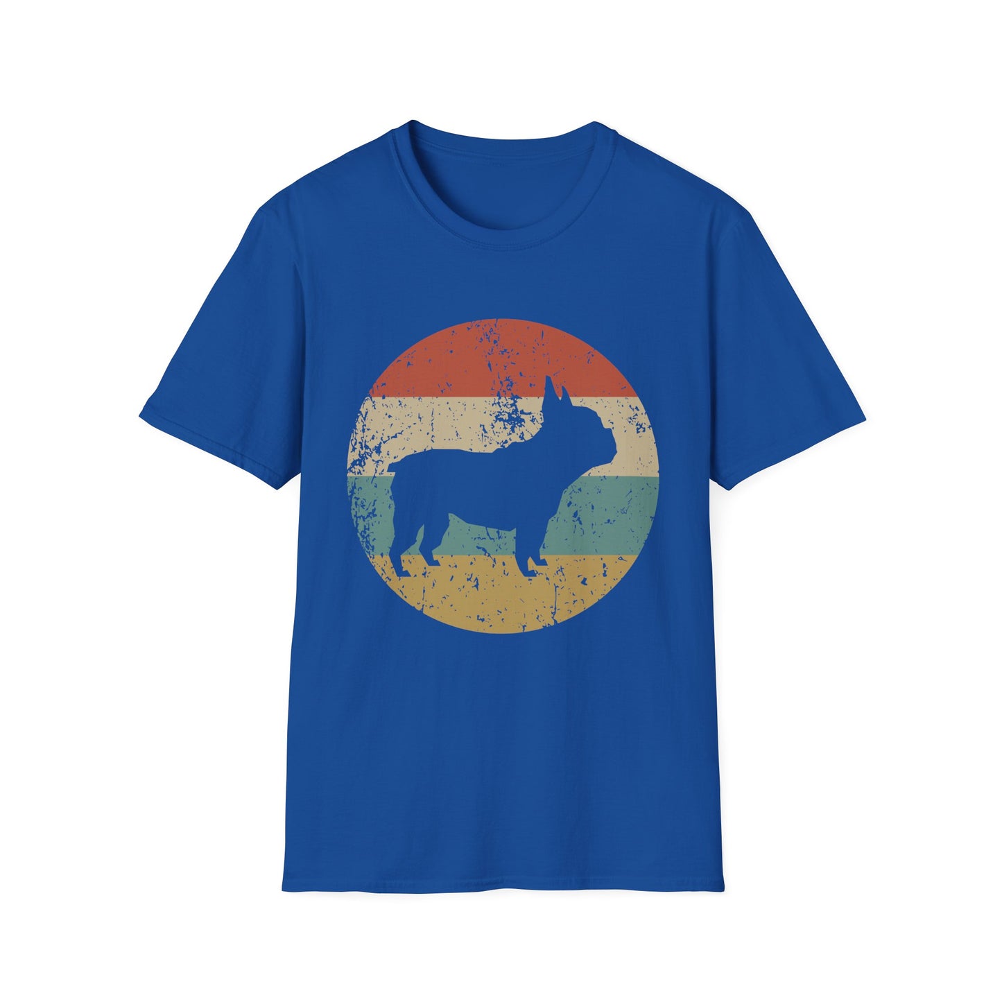 Retro Frenchie Sunset Tee