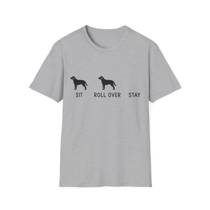 Sit. Roll Over. Stay. Tee