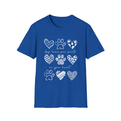 Paw Prints on My Heart Tee