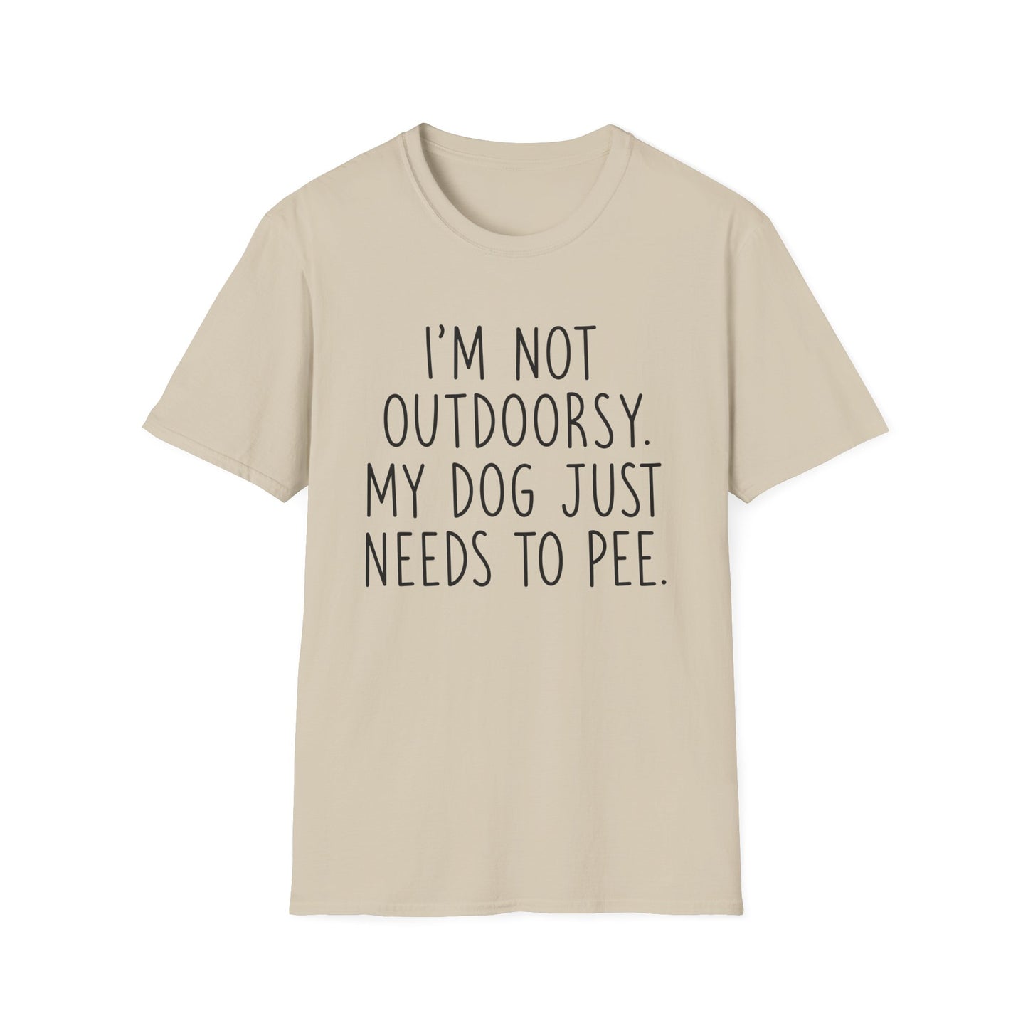 Not Outdoorsy Tee
