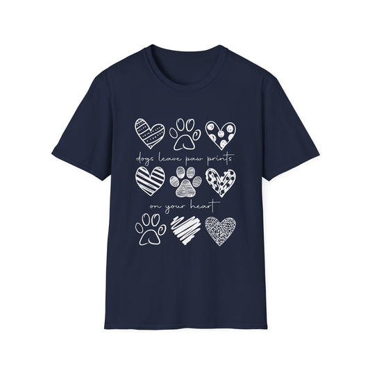 Paw Prints on My Heart Tee