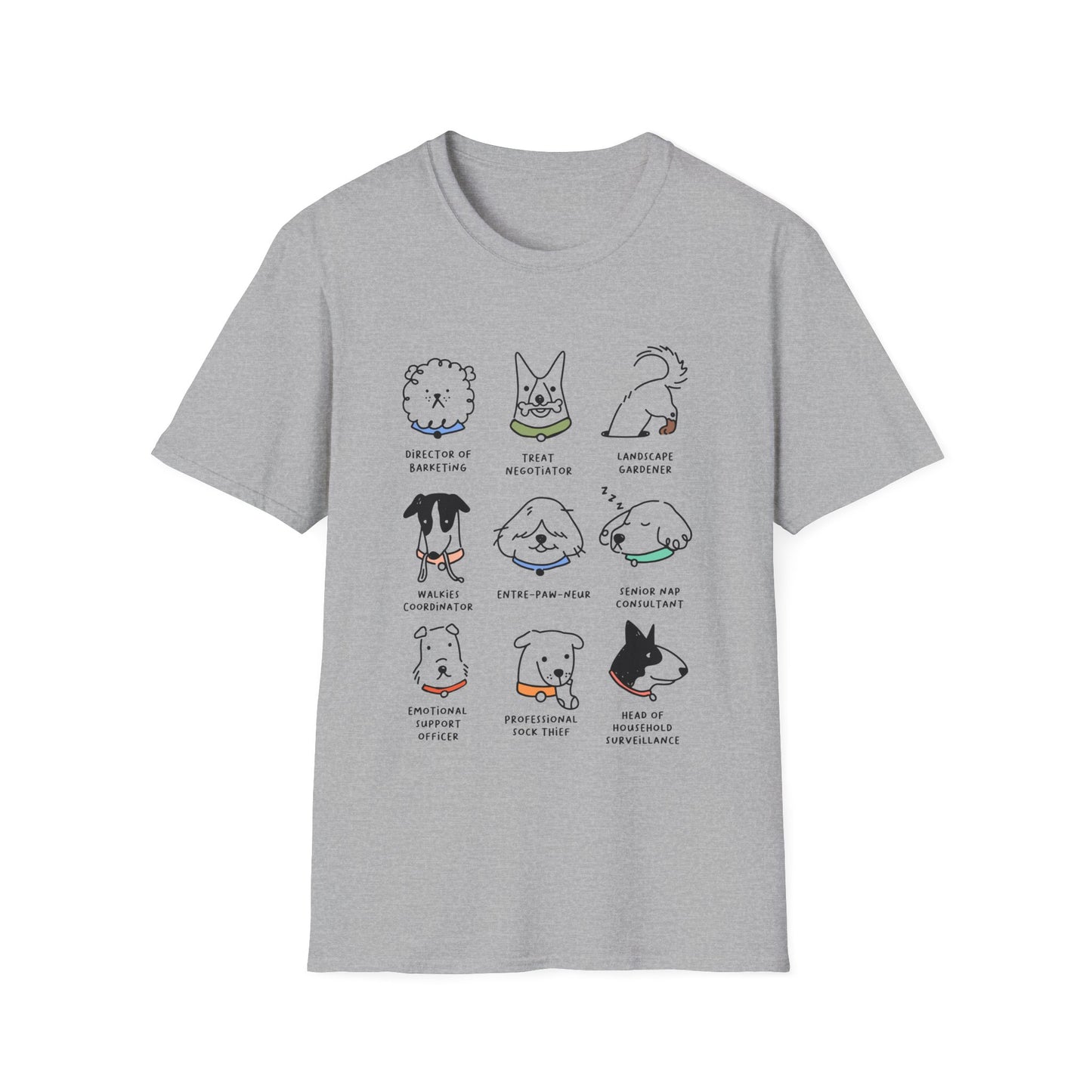 Dog Job Titles Tee