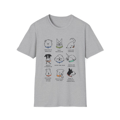 Dog Job Titles Tee