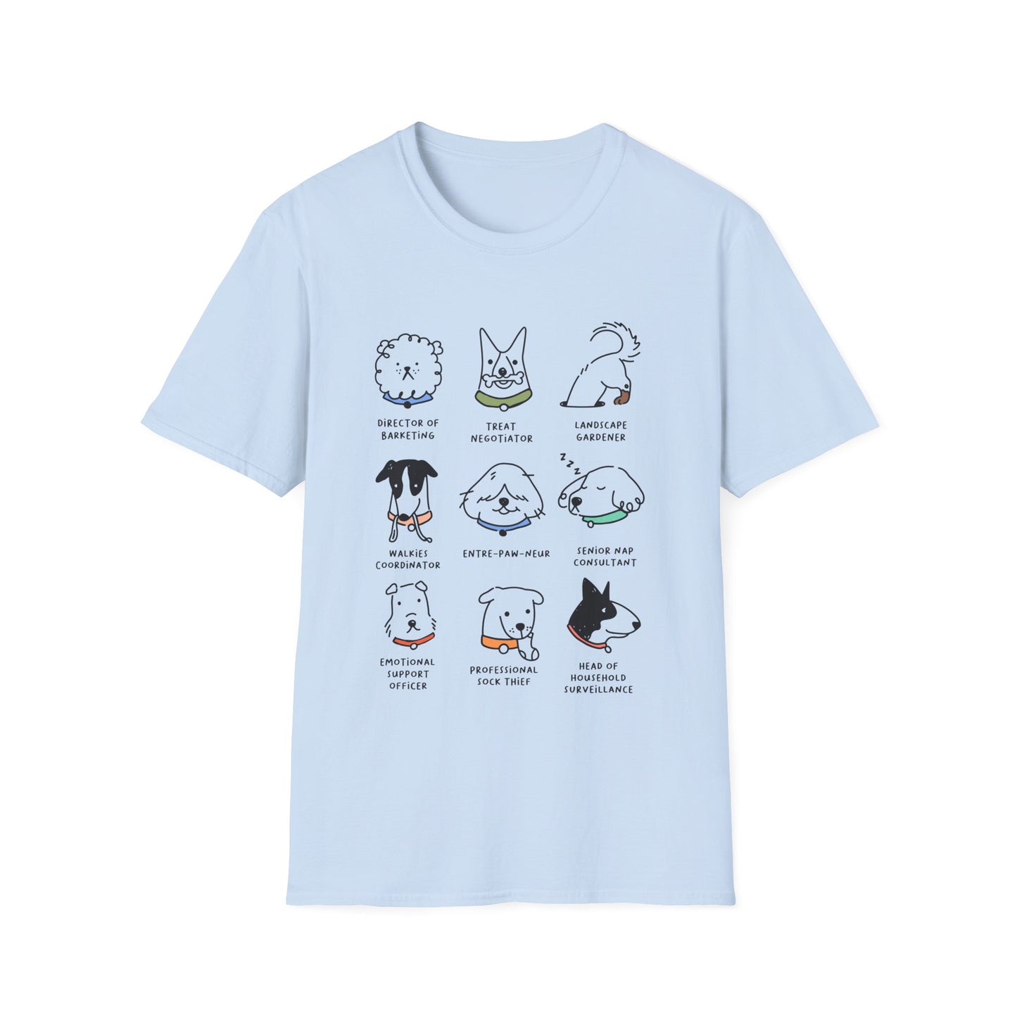 Dog Job Titles Tee