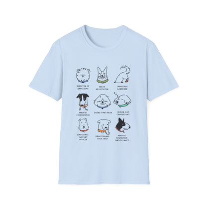 Dog Job Titles Tee