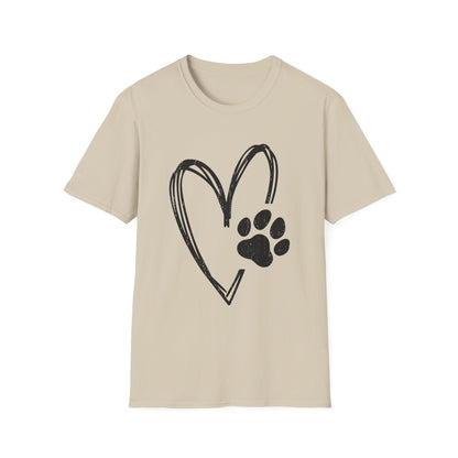 Pawprints on My Heart Tee